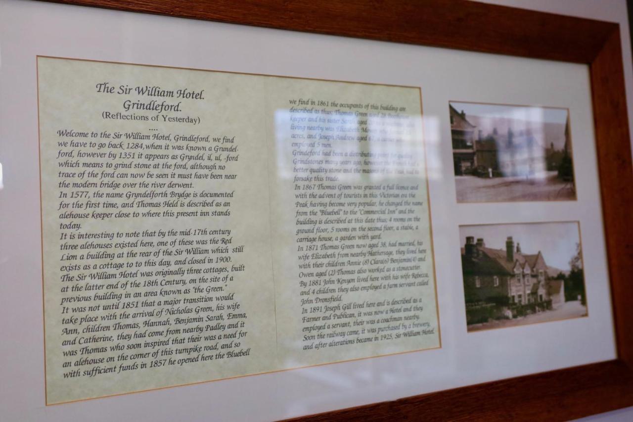 Sir William Hotel Grindleford Bridge Екстер'єр фото